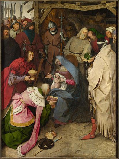 The Adoration of the Kings, peter breughel the elder